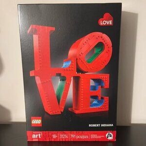 Lego Art LOVE Building Set | Brand New, Never Opened